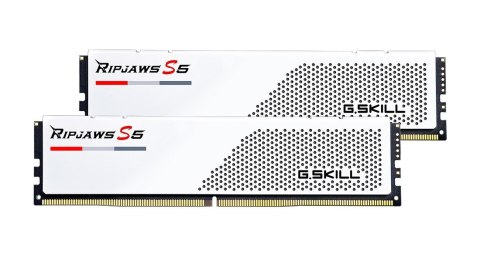 G.SKILL G.SKILL RIPJAWS S5 DDR5 2X16GB 5200MHZ CL40 XMP3 WHITE F5-5200J4040A16GX2-RS5W G.SKILL G.SKILL RIPJAWS S5 DDR5 2X16GB 5200MHZ CL40 XMP3 WHITE F5-5200J4040A16GX2-RS5W