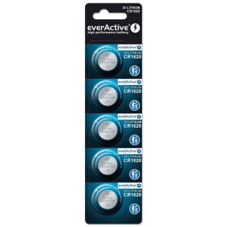 EverActive EVERACTIVE BATERIA LITOWA CR1620 BLISTER 5 SZT. CR16205BL