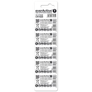 EverActive EVERACTIVE BATERIA LITOWA CR1620 BLISTER 5 SZT. CR16205BL