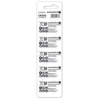 EverActive EVERACTIVE BATERIE LITOWE CR20255BL BLISTER- 5 SZT.