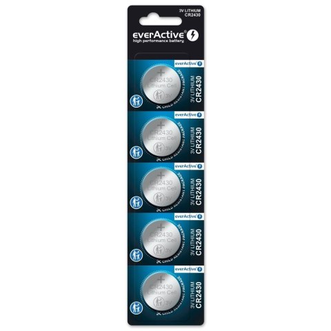 EverActive EVERACTIVE BATERIE LITOWE CR2430 BLISTER 5 SZT. CR24305BL