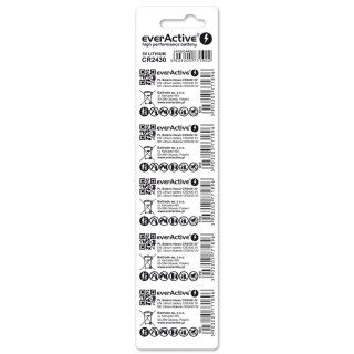 EverActive EVERACTIVE BATERIE LITOWE CR2430 BLISTER 5 SZT. CR24305BL