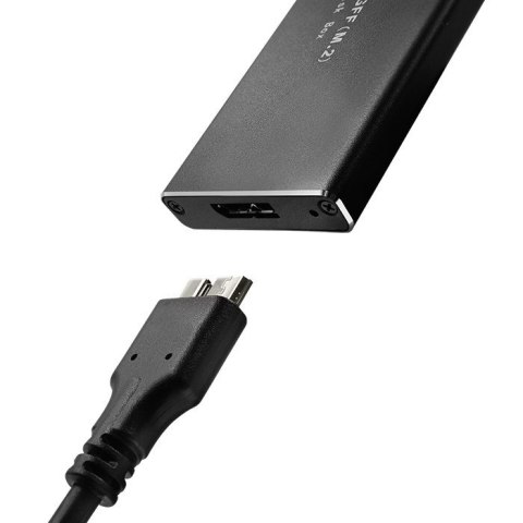 Qoltec QOLTEC OBUDOWA DO DYSKÓW SSD M.2 SATA | NGFF | USB 3.0 Qoltec QOLTEC OBUDOWA DO DYSKÓW SSD M.2 SATA | NGFF | USB 3.0