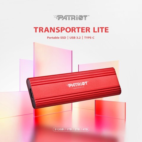 Patriot Memory Patriot Transporter LT 2TB USB3.2 Type-C SSD 1000 MB/s Aluminium