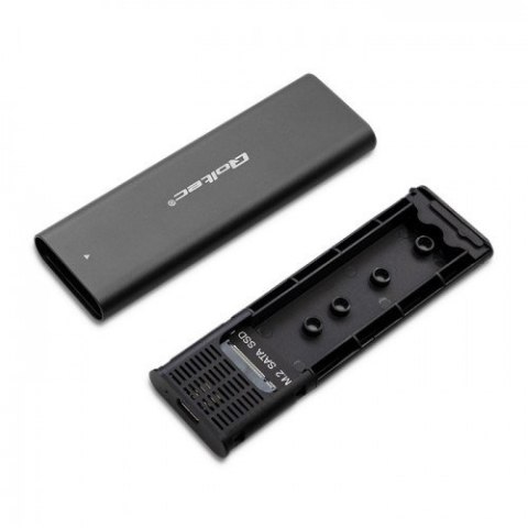 Qoltec QOLTEC OBUDOWA DO DYSKÓW KIESZEŃ M.2 SATA SSD | NGFF | USB TYP C Qoltec QOLTEC OBUDOWA DO DYSKÓW KIESZEŃ M.2 SATA SSD | NGFF | USB TYP C
