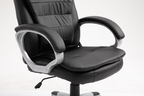 Activejet Fotel biurowy z masażem, podgrzewany ACTIVEJET YK7304 czarny