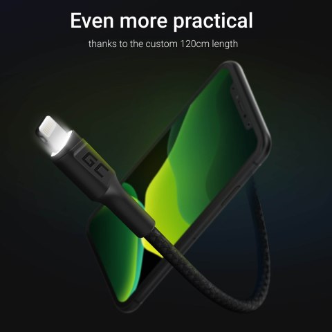 Green Cell GREEN CELL KABEL KABGC05 KABEL GREEN CELL GC RAY USB - LIGHTNING 120CM, BIAŁY LED, SZYBKIE ŁADOWANIE Green Cell GREEN CELL KABEL KABGC05 KABEL GREEN CELL GC RAY USB - LIGHTNING 120CM, BIAŁY LED, SZYBKIE ŁADOWANIE