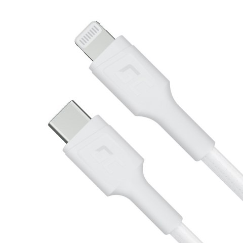 Green Cell GREEN CELL KABEL KABGC07W GC POWER STREAM USB-C - LIGHTNING 100CM (MFI CERTIFIED) BIAŁY Green Cell GREEN CELL KABEL KABGC07W GC POWER STREAM USB-C - LIGHTNING 100CM (MFI CERTIFIED) BIAŁY