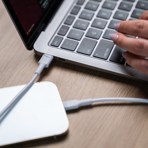 Green Cell GREEN CELL KABEL KABGC07W GC POWER STREAM USB-C - LIGHTNING 100CM (MFI CERTIFIED) BIAŁY Green Cell GREEN CELL KABEL KABGC07W GC POWER STREAM USB-C - LIGHTNING 100CM (MFI CERTIFIED) BIAŁY