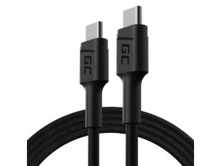 Green Cell GREEN CELL KABEL KABGC30 GC POWERSTREAM USB-C - USB-C 120CM, POWER DELIVERY 60W, ULTRA CHARGE, QC 3.0