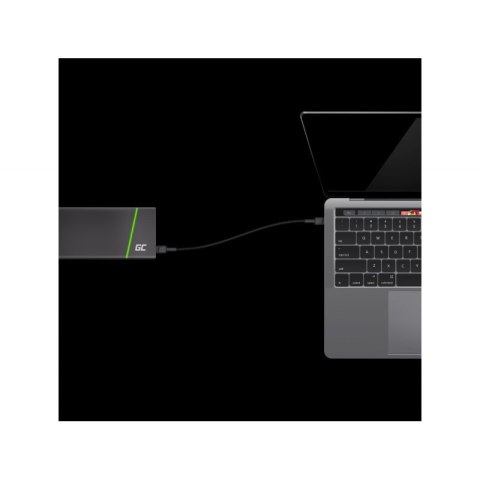 Green Cell GREEN CELL KABEL KABGC31 GC POWERSTREAM USB-C - USB-C 30CM, POWER DELIVERY 60W, ULTRA CHARGE, QC 3.0