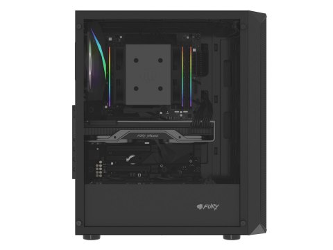 FURY FURY OBUDOWA KOMPUTEROWA FURY SHOBO RGB MIDI TOWER Z OKNEM CZARNA FURY FURY OBUDOWA KOMPUTEROWA FURY SHOBO RGB MIDI TOWER Z OKNEM CZARNA