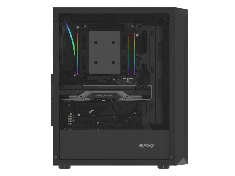 FURY FURY OBUDOWA KOMPUTEROWA FURY SHOBO SH4F MIDI TOWER Z OKNEM CZARNA