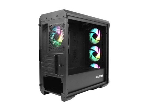 GENESIS Obudowa NATEC Genesis Irid 503 ARGB NPC-1559 (Micro ATX. Mini ITX; kolor czarny)