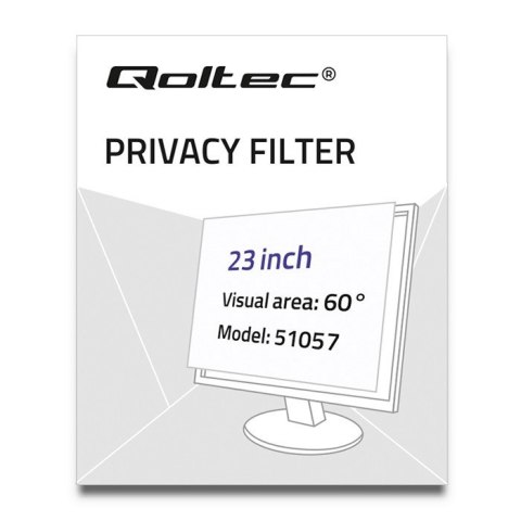 Qoltec Filtr prywatyzujący Rodo Qoltec 51057