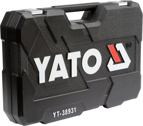 YATO Zestaw kluczy nasadowych 1/2"1/4"3/8 "173szt YT-38931 YATO YATO Zestaw kluczy nasadowych 1/2"1/4"3/8 "173szt YT-38931 YATO