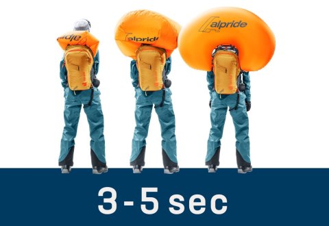 Deuter Plecak skiturowy Alproof Lite 20 SL - cinnamon/black