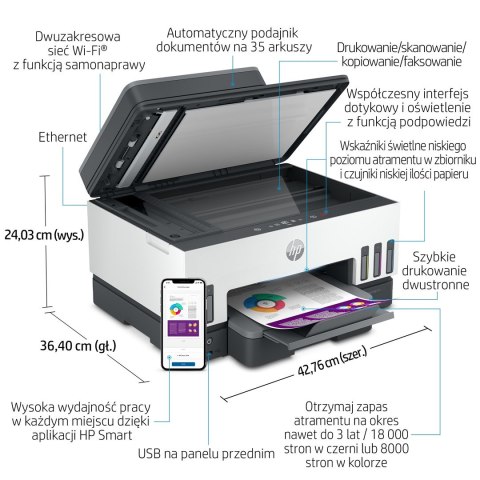 Hewlett-Packard Urządzenie wielofunkcyjne HP Smart Tank 790 4WF66A