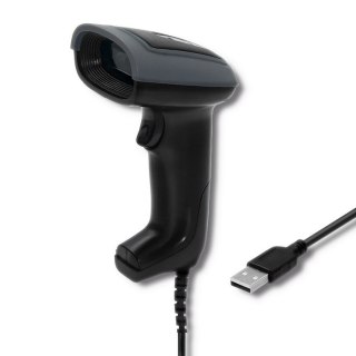 Qoltec QOLTEC CZYTNIK KODÓW KRESKOWYCH 1D I 2D | USB