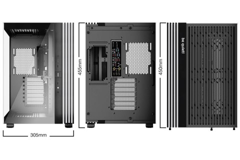 BE QUIET! OBUDOWA BE QUIET! Base 600 DX Black