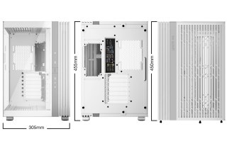 BE QUIET! OBUDOWA BE QUIET! Light Base 600 DX White