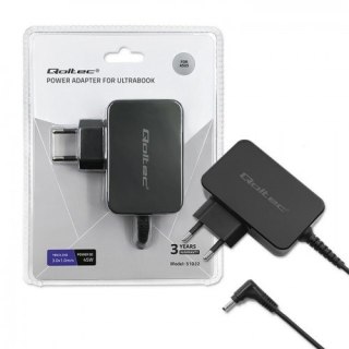 Qoltec QOLTEC ZASILACZ DO ULTRABOOKA ASUS 45W | 19V | 2.37A | 3.0*1.0