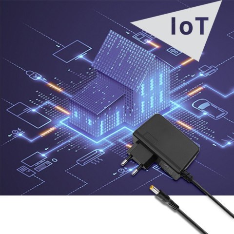 Qoltec QOLTEC ZASILACZ WTYCZKOWY 19W | 9V | 2.1A |5.5*2.5