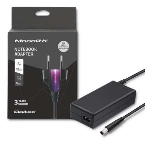 Qoltec Zasilacz Qoltec 51506.45W do notebooka Asus (19 V; 2,37 A; 45W; 4 mm x 1.35 mm) Qoltec Zasilacz Qoltec 51506.45W do notebooka Asus (19 V; 2,37 A; 45W; 4 mm x 1.35 mm)