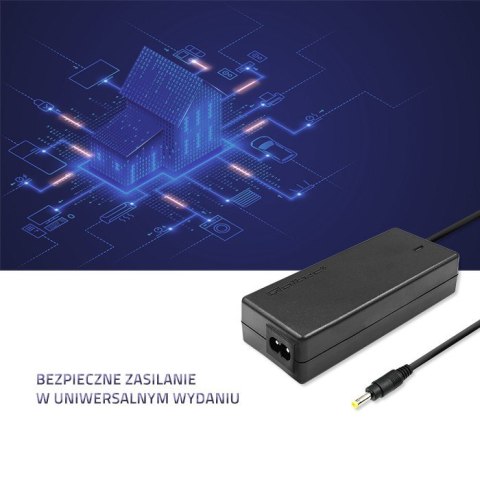 Qoltec Zasilacz Qoltec 51509.45W do notebooka Lenovo (20 V; 2,25 A; 45W; 4 mm x 1.7 mm)