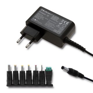 Qoltec Zasilacz uniwersalny Qoltec 51736 do notebooka (12 V; 2-3 A; 30W )