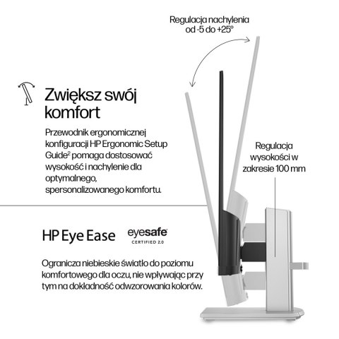 Hewlett-Packard MONITOR HP LED IPS 23,8" 524sh (94C19E9) 100Hz