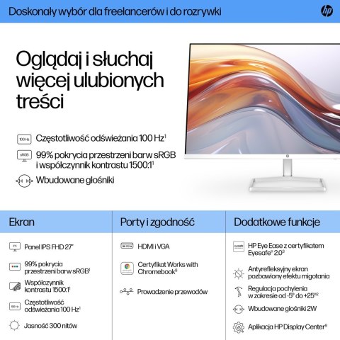 Hewlett-Packard MONITOR HP LED IPS 27" 527sa (94F48E9) 100Hz