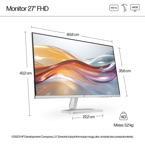 Hewlett-Packard MONITOR HP LED IPS 27" 527sf (94F44E9) 100Hz