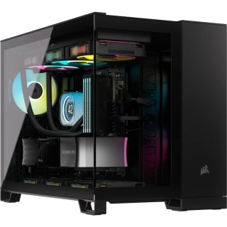 Corsair 2500X Tempered Glass mATX Mid-Tower, Black