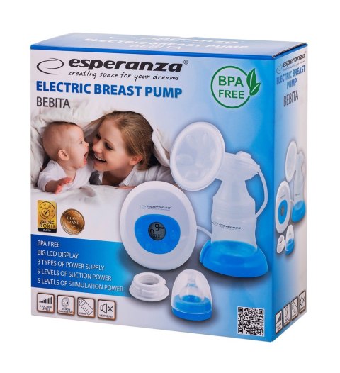 Esperanza Laktator elektryczny Esperanza BEBITA ECM001B (150 ml) Esperanza Laktator elektryczny Esperanza BEBITA ECM001B (150 ml)
