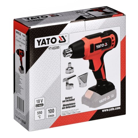 YATO Opalarka 18V 550° II BIEGI YT-82285 YATO