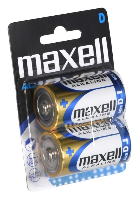 Maxell MAXELL Bateria alkaliczna LR20, 2 szt. Maxell MAXELL Bateria alkaliczna LR20, 2 szt.