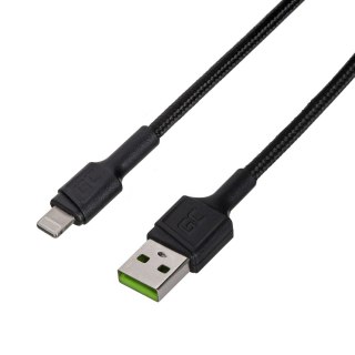 Green Cell GREEN CELL KABEL KABGC24 GC POWERSTREAM USB-A - LIGHTNING 30CM, SZYBKIE ŁADOWANIE