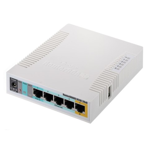 MikroTik Router WiFi 4 Mikrotik RB951Ui-2HnD 2,4GHz(2x2) 5p