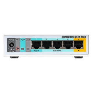 MikroTik Router WiFi 4 Mikrotik RB951Ui-2HnD 2,4GHz(2x2) 5p