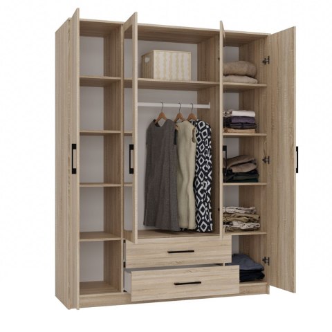 TOP E SHOP SZAFA ROMANA 160X205 SONOMA Z LUSTREM TOP E SHOP SZAFA ROMANA 160X205 SONOMA Z LUSTREM