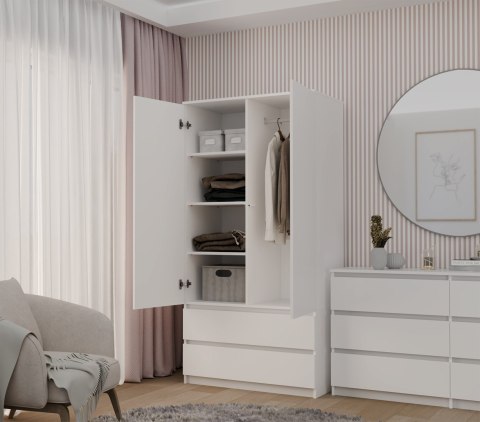 TOP E SHOP SZAFA SS-90 MALWA BIAŁY