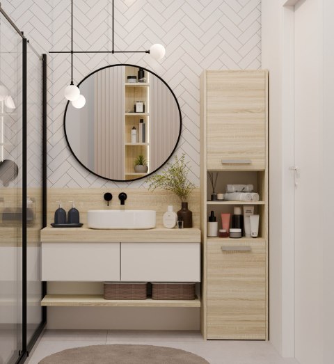 TOP E SHOP SZAFKA ŁAZIENKOWA 40 SONOMA