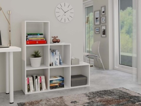 TOP E SHOP REGAŁ SCHODKOWY STEP RS-30 BIAŁY TOP E SHOP REGAŁ SCHODKOWY STEP RS-30 BIAŁY