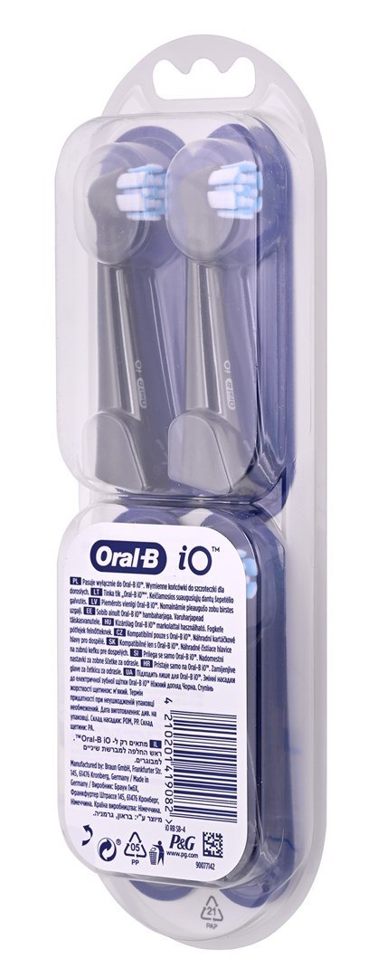 Braun Braun Końcówki do szczoteczki Braun Oral-B iO Gentle Care black