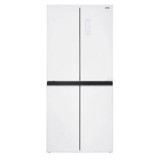 MPM Lodówka z zamrażalnikiem dolnym Multi Door Total Full No Frost MPM-434-SBF-08 białe szkło