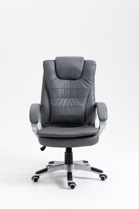 Activejet Fotel biurowy z masażem, podgrzewany ACTIVEJET YK7304 szary