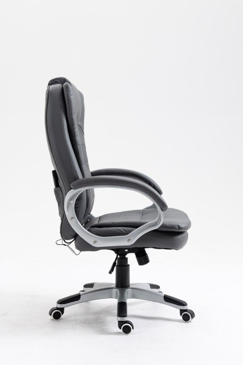 Activejet Fotel biurowy z masażem, podgrzewany ACTIVEJET YK7304 szary