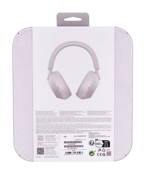 Sony Słuchawki Sony WH-1000XM5 nauszne bluetooth srebrne