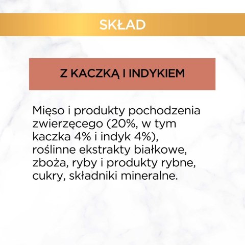 PURINA NESTLE Gourmet Gold mokra karma dla kota z kaczką i indykiem 85g
